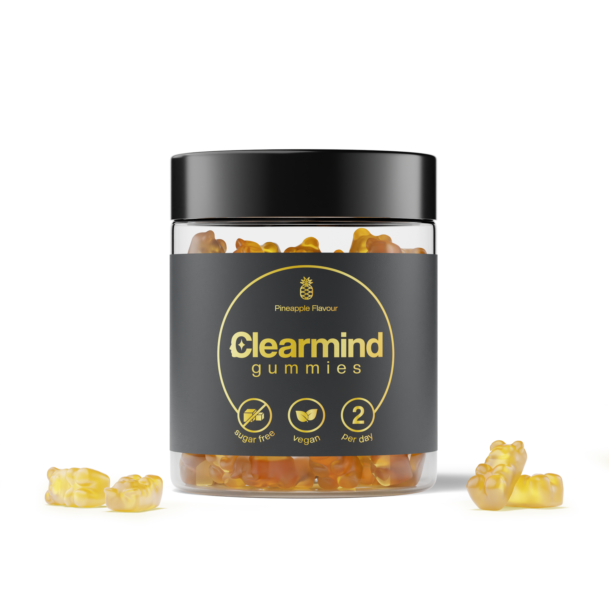 Clearmind Gummies Pineapple Flavour